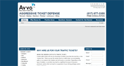 Desktop Screenshot of dfwtrafficticketattorney.com